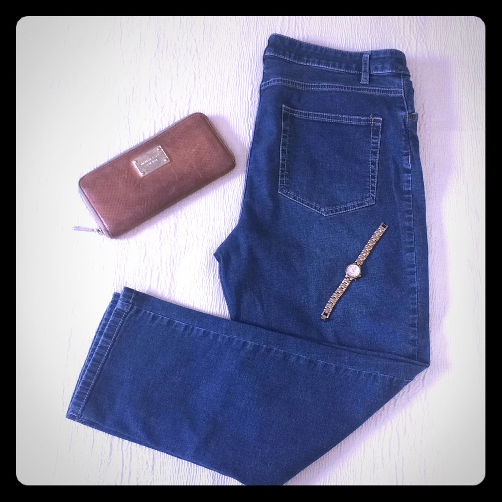 J Jill  |  crop stretch jeans